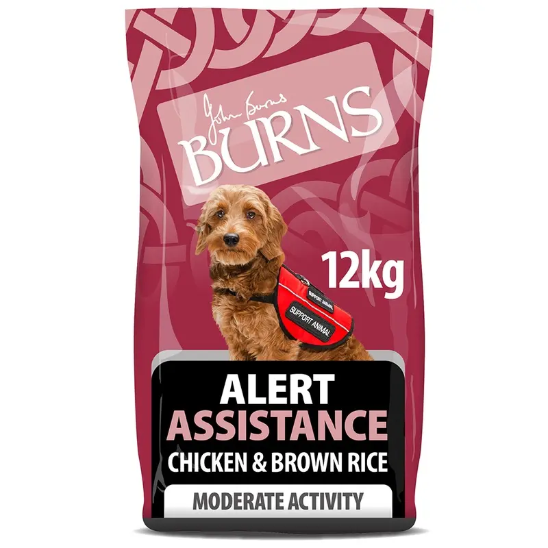 Burns Alert Assistance - Chicken & Brown Rice - 12Kg