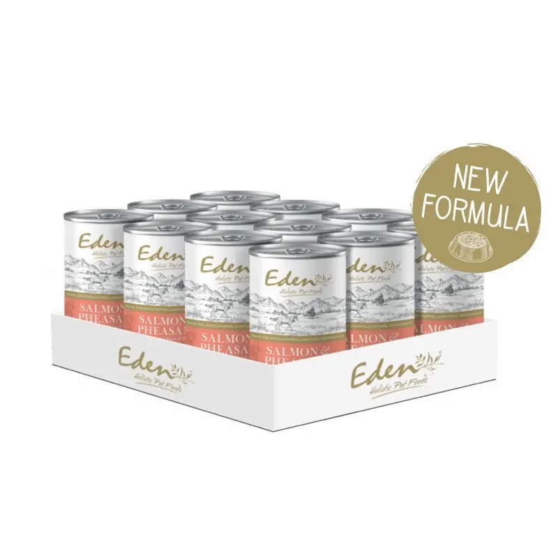 Eden Salmon Dog Gourmet & Pheasant | : 395G