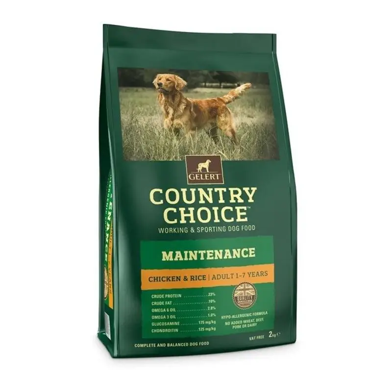 Gelert Country Choice Maintenance Chicken Adult Dog Food - 2Kg
