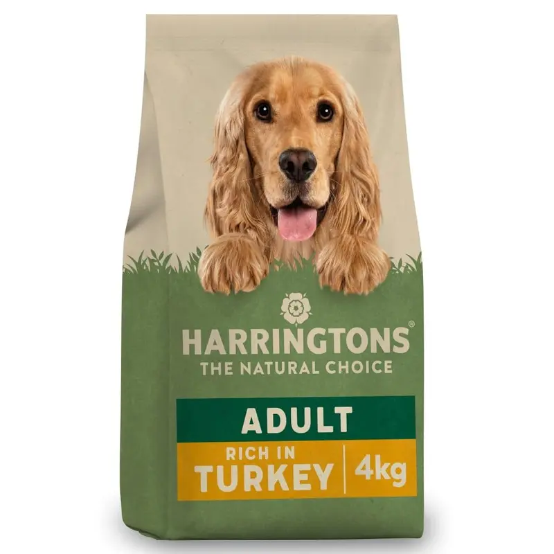 HARRINGTONS Complete Turkey Veg Adult Dry Dog Food 4kg, Green (112824821)