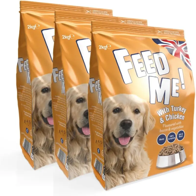 New Hilife Feed Me! - Complete Dry Dog Food Soft Moist & Meaty, 6Kg
