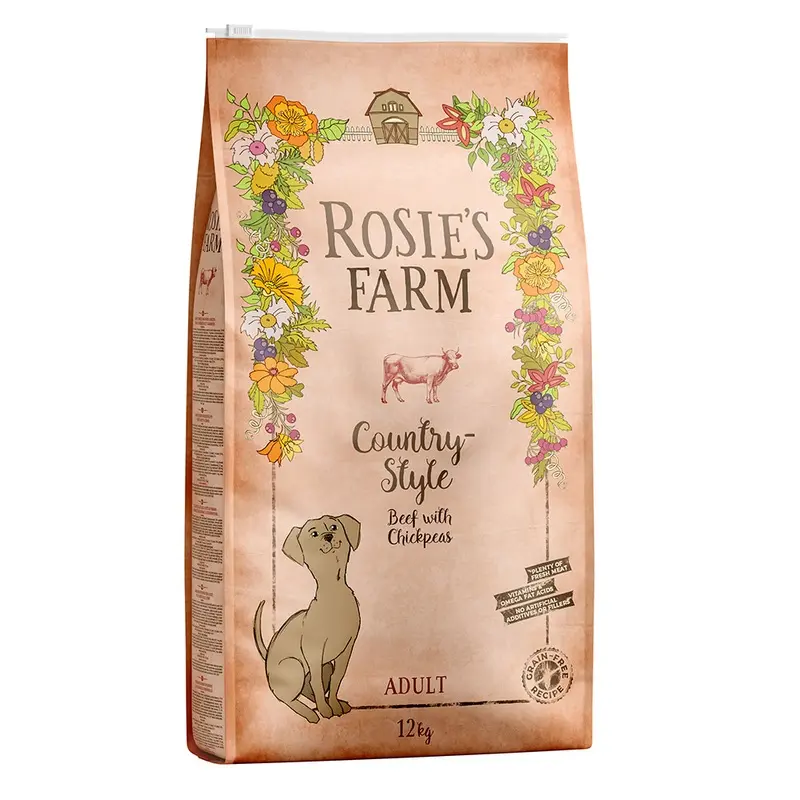 Rosies Farm Adult Country-Style - Beef With Chickpeas - 12Kg
