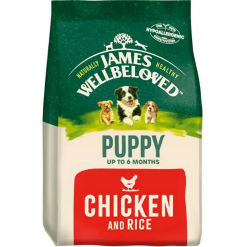 James Wellbeloved Dog Puppy Chicken & Rice 2Kg