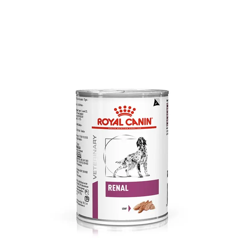 Royal Canin Veterinary Renal Wet Dog Food In Loaf 12 X 410G