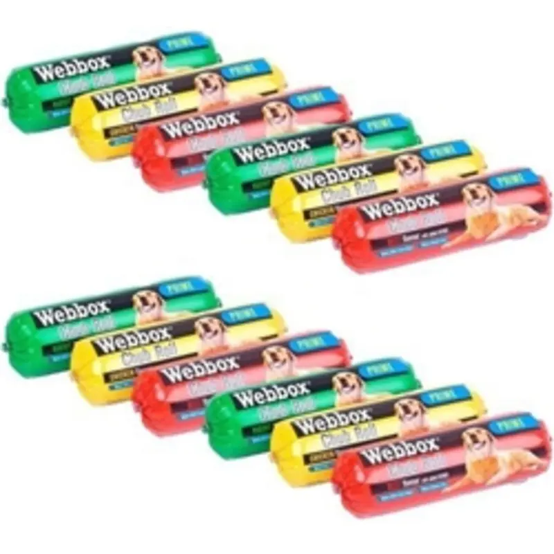 Webbox Chub Roll Assorted 8X720g