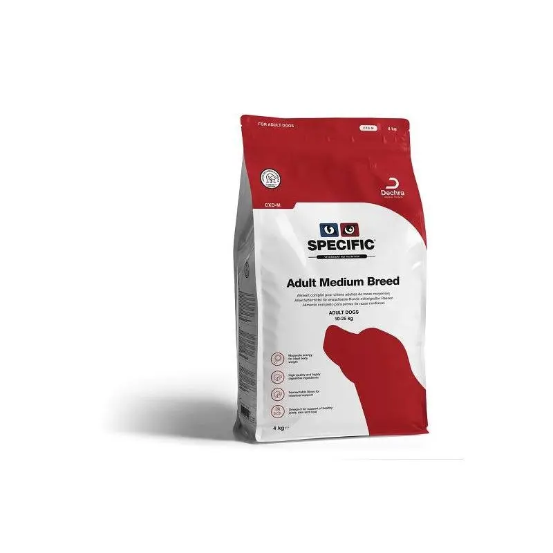 Specific (Dechra) Cxd-M Adult Breed Dry Dog Food - 4Kg Medium