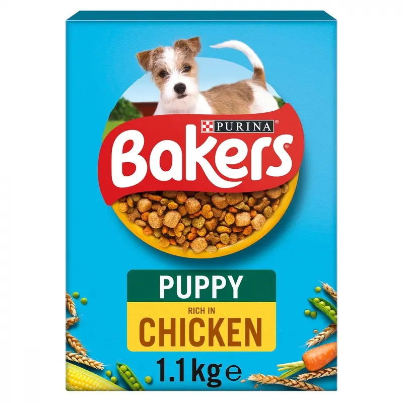 Bakers Puppy Chicken With Vegetables Dry Dog Food - 1.1Kg