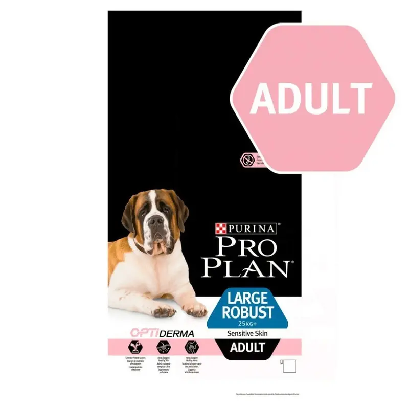 Purina Salmon Pro Plan Sensitive Robust Dry Dog Food 14Kg Large