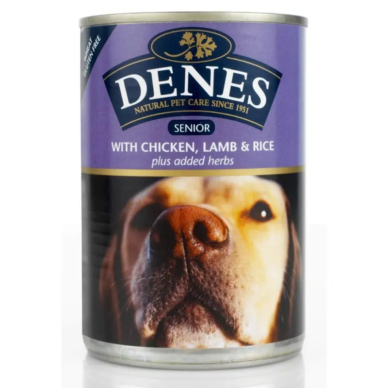 Denes Complete Senior Wet Dog Food Chicken Lamb And Rice, X 400 G Size 12