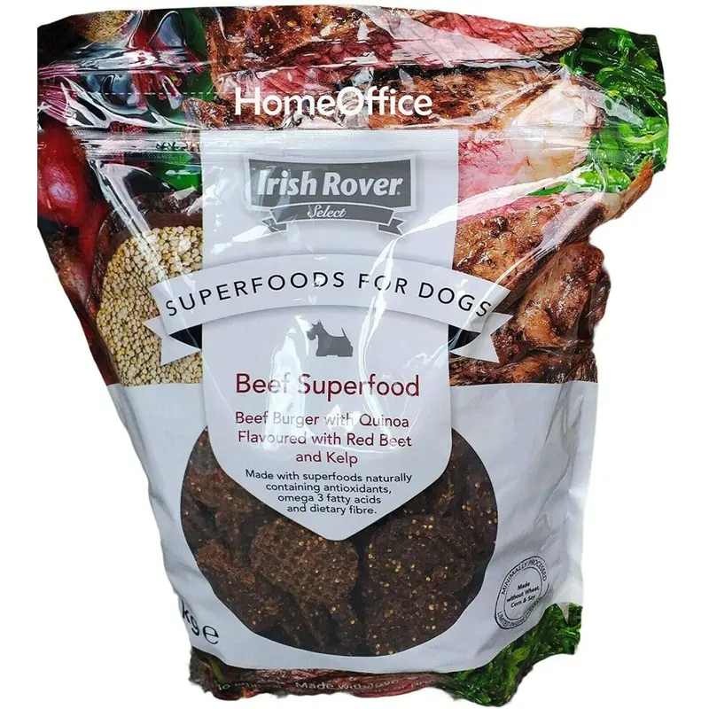 New Irish Rover Superfoods For Dogs Choice Of Flavours, 1 Kg Black 1Kg