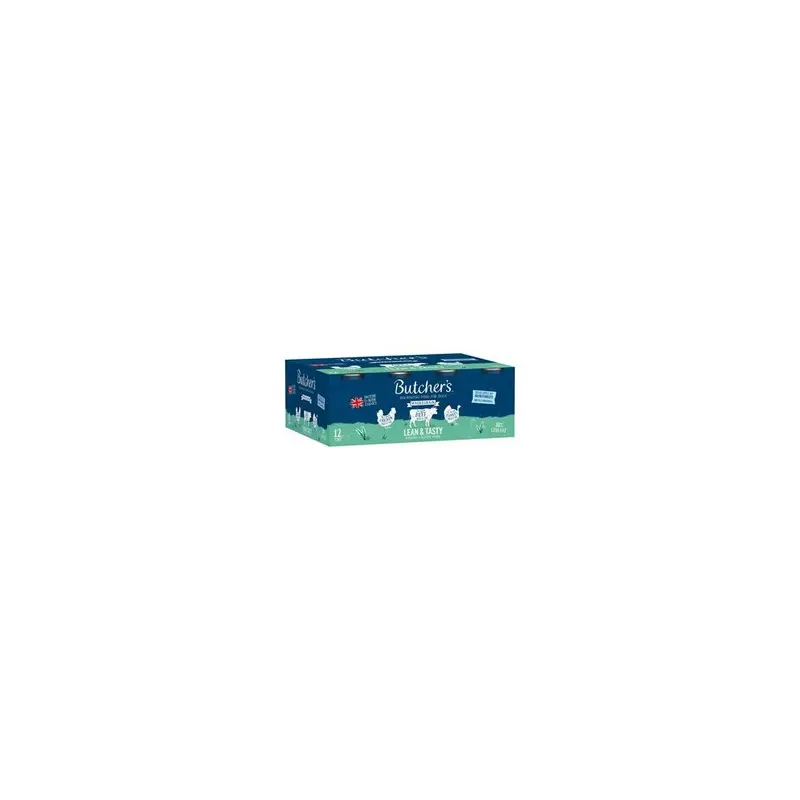 Butchers Lean & Tasty Variety Pack X 400G (Pack Of 2) Size 12
