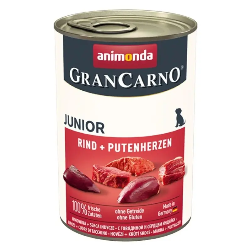 Animonda Grancarno With Turkey For Junior Dogs - X 400G Salmon Size 6