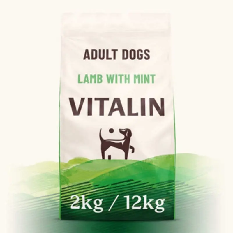 B&Q Vitalin Adult Lamb And Mint 2Kg Grain
