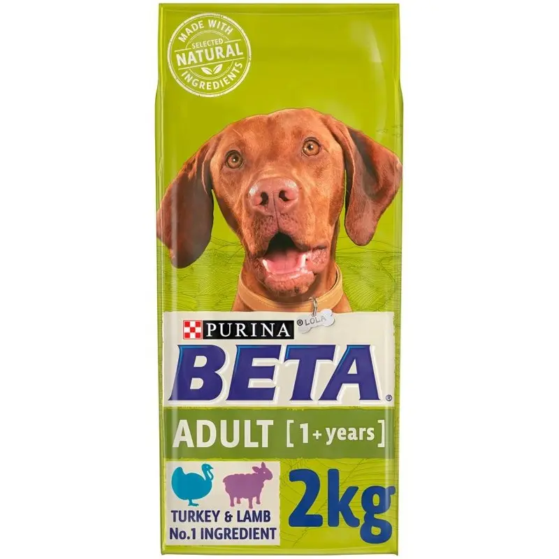 Beta Adult Turkey And Lamb Dry Dog Food - 2Kg