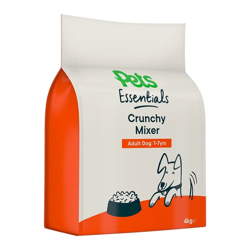 Pets Essentials Crunchy Mixer Dog Food Topper Beef 4Kg