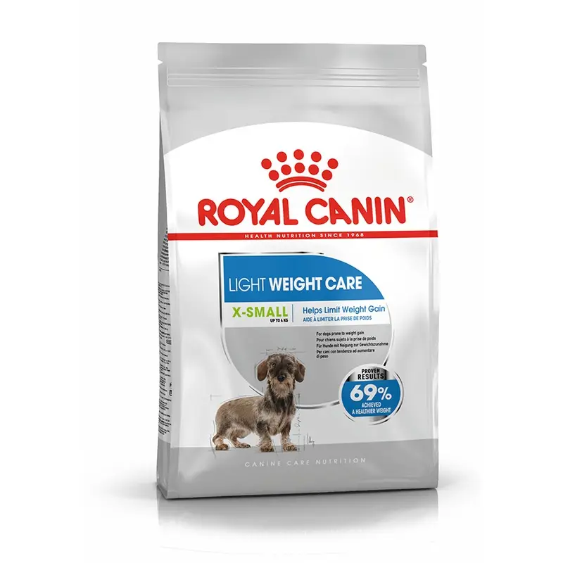 Royal Canin Light Weight Care X-Small Dry Adult Dog Food 1.5Kg