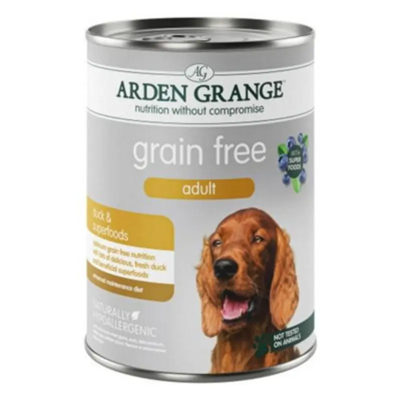 Arden Grange Grain Free Adult Duck & Superfoods X 6 395G