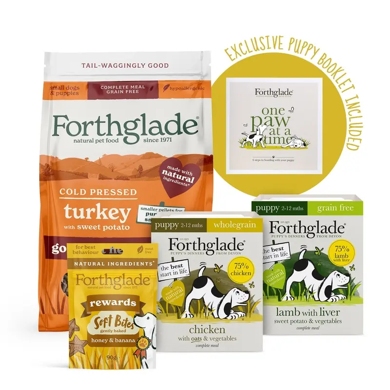 Forthglade Green/Grain | Puppy Dog Food & Treat Pack Multi-Pack