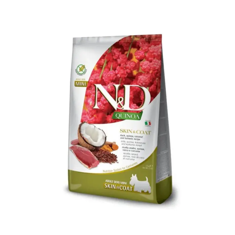 N&D Grain Farmina Dog Quinoa With Duck And Coconut For Mini Adult Dog 2.5Kg