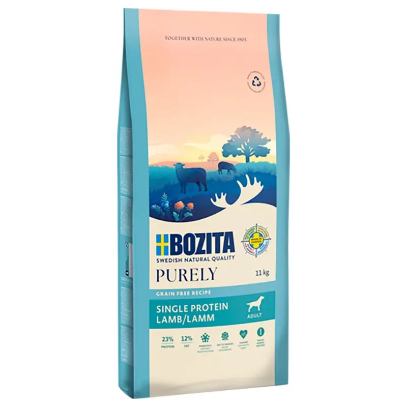 Purely Bozita Adult Grain Free Lamb - 11Kg