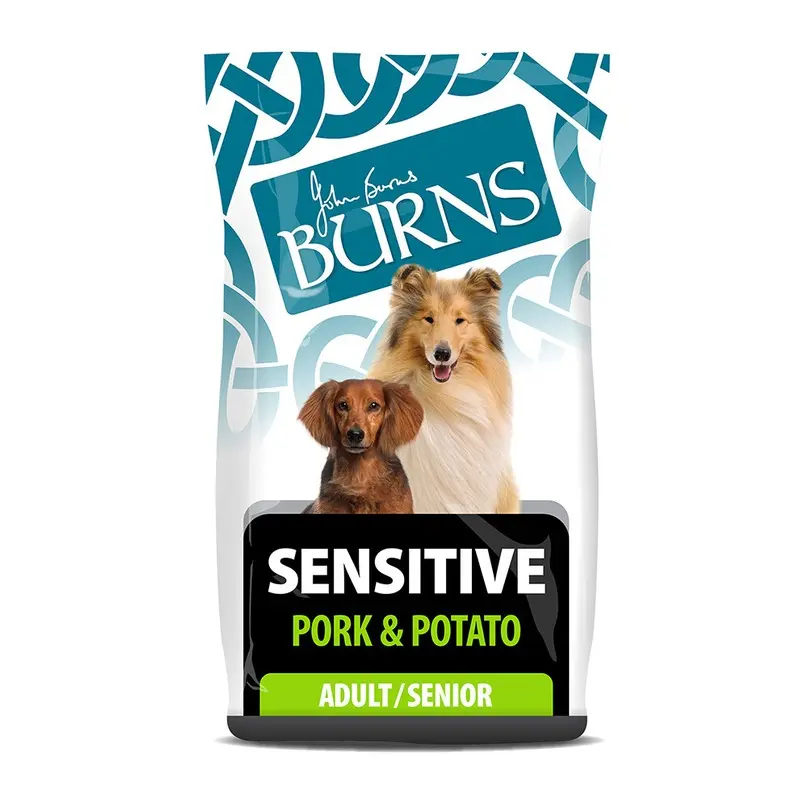 Burns Sensitive+ Pork And Potato Adult Dog Food (2Kg) (Pack Of 4) 2Kg