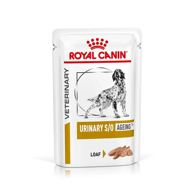 Royal Canin Veterinary Urinary S / O Ageing 7+ Wet Dog Food In Loaf 48 X 85G