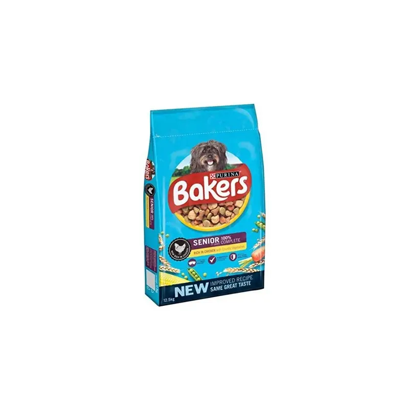 New Bakers X Senior Dry Dog Food And Veg, Chicken, 12.44 Kg Size 2