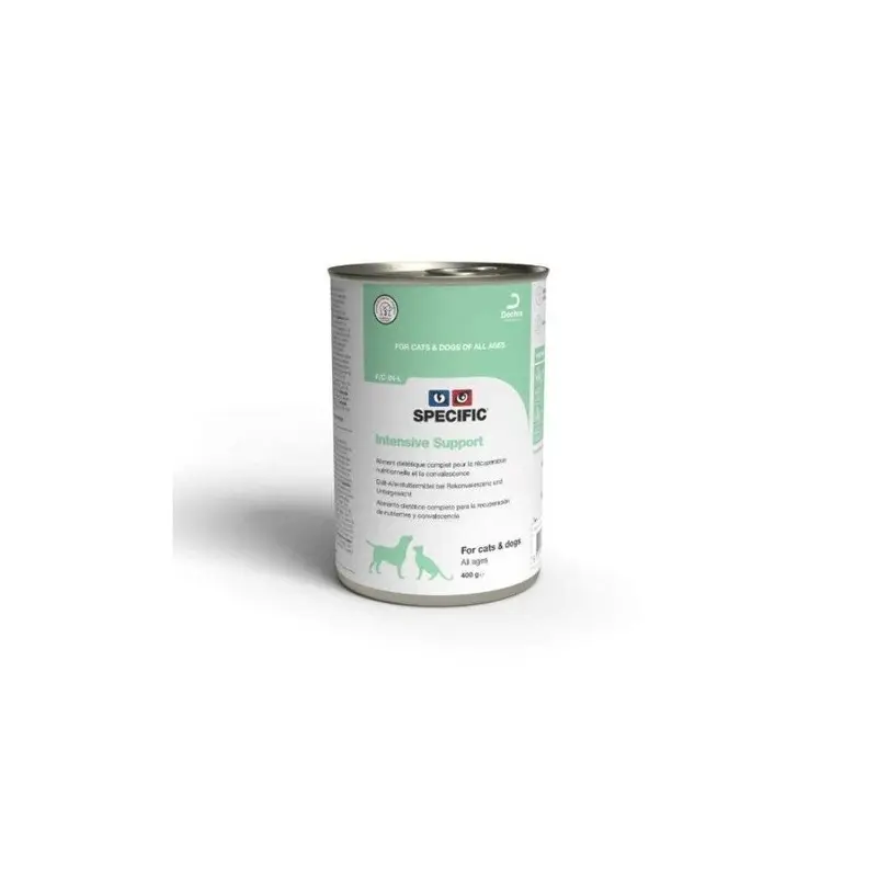 New Dechra Specific F/C-In-L Intensive Support Dog Cat Wet Food Cans 6X395g