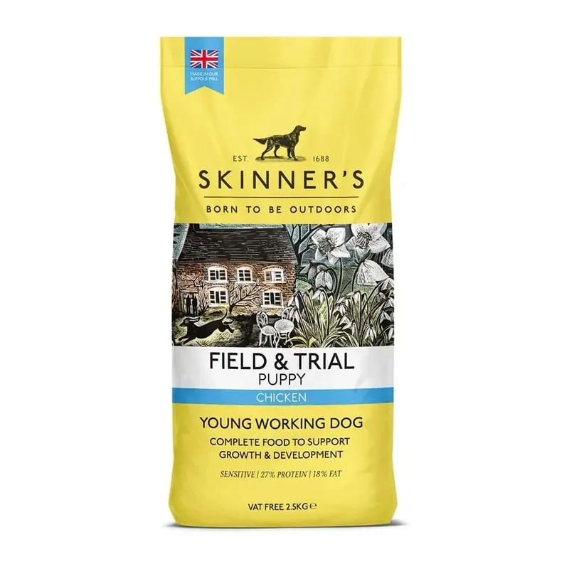 Skinners Skinners Field & Trial Complete Dry Wheat Gluten Free Puppy Food, 2.5 Kg 2.5Kg