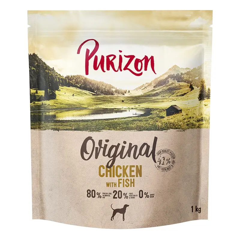 Purizon Original Chicken With Fish Adult  Grain-Free - 1Kg