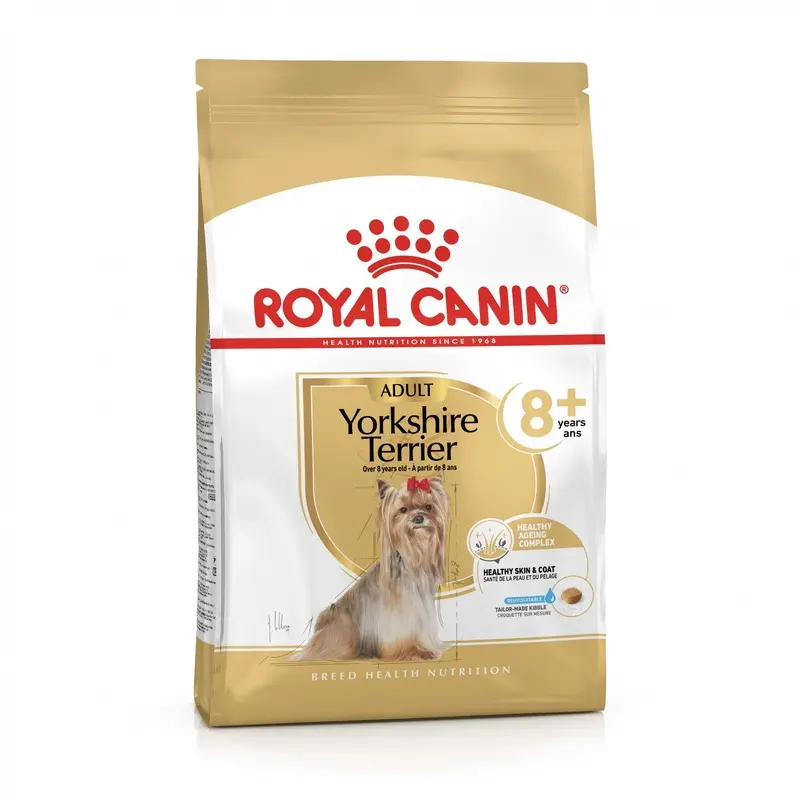 Royal Canin Royal Canin Yorkshire Terrier Adult 8+ Dry Dog Food - 1.5Kg Size 8