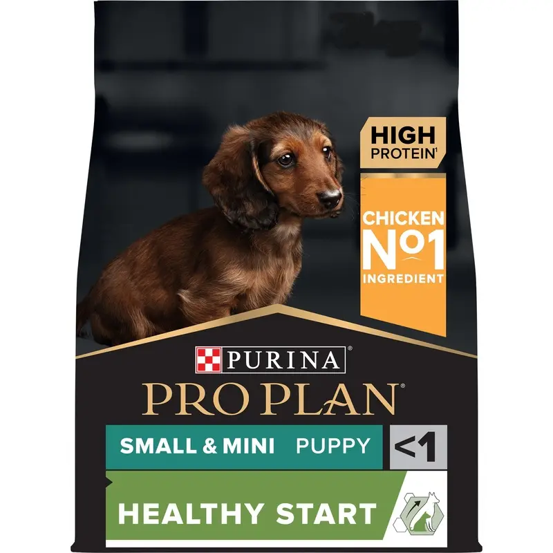 Pro Plan Small & Mini Puppy Healthy Start Dry Dog Food Chicken 3Kg