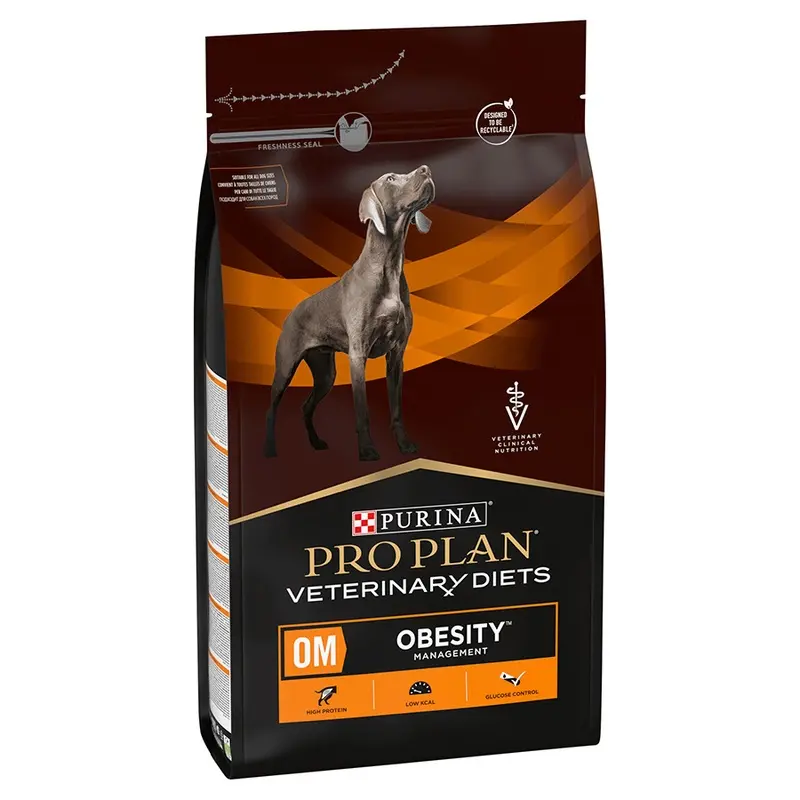 Pro Plan Veterinary Diets Om Obesity Management Adult Dry Dog Food 3Kg