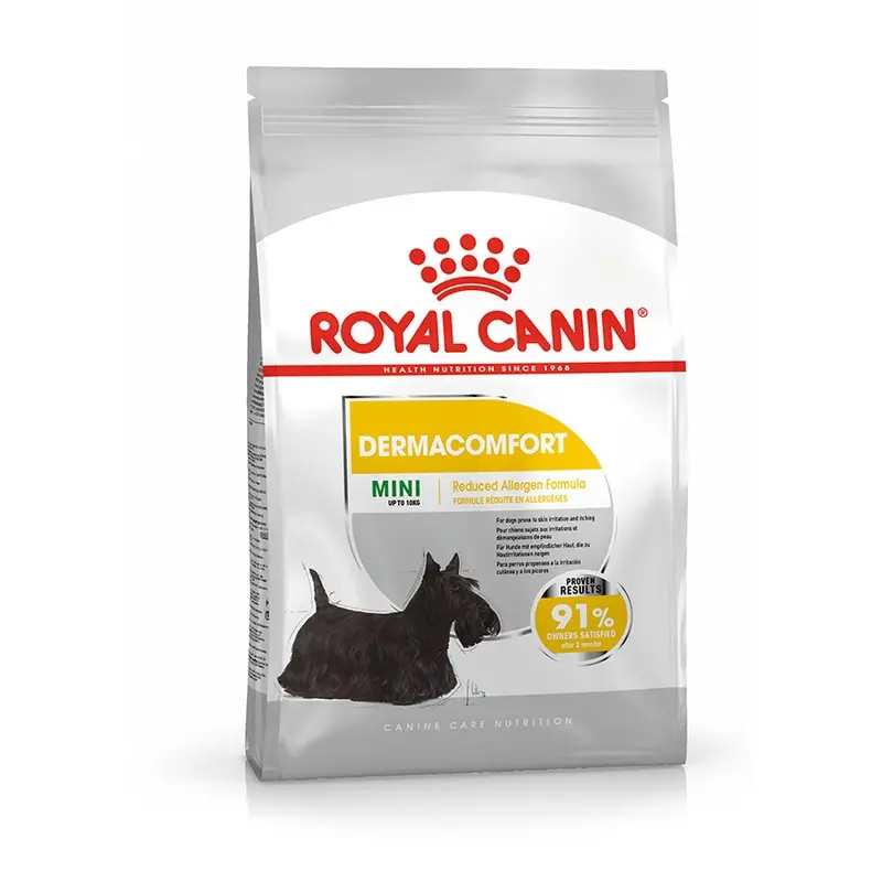 Royal Canin Canine Care Dermacomfort Mini Breed Dry Adult Dog Food 3Kg
