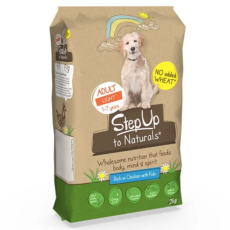 Step Up To Naturals Dry Adult Dog Food Chicken With Fish 2Kg