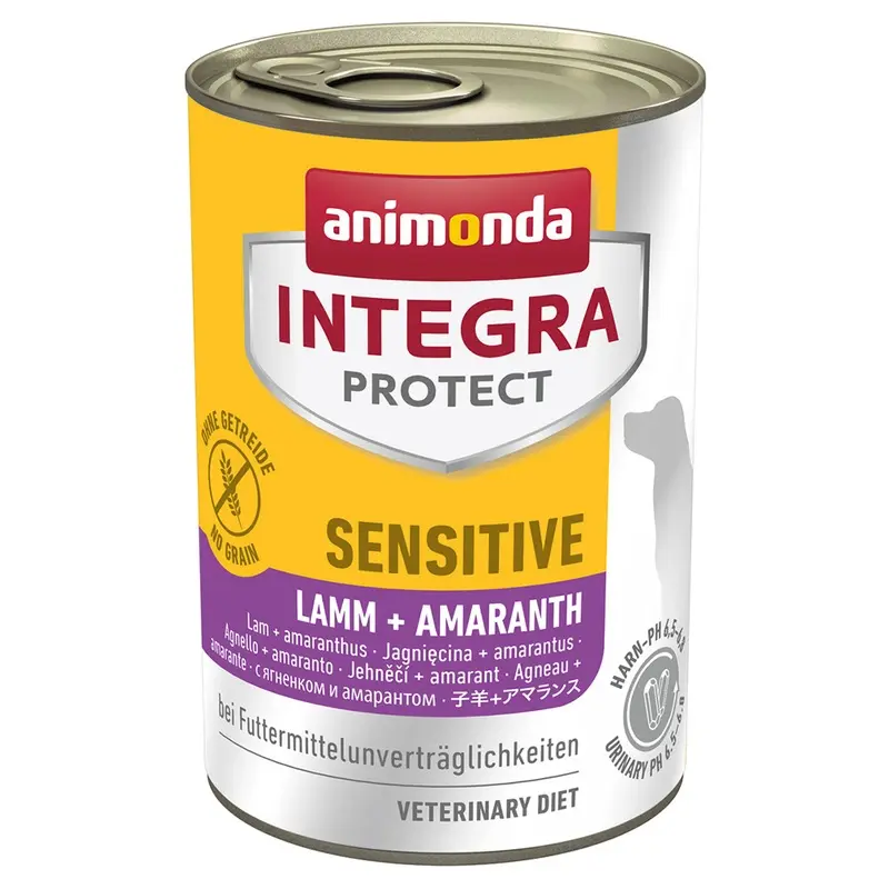 Animonda Integra Protect Dog Sensitive 6 X 400G - Lamb & Amaranth
