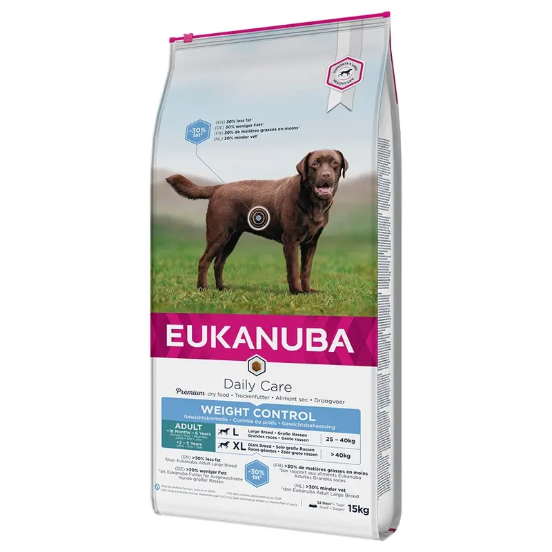 Eukanuba Large Breed Adult - Weight Control - 15Kg