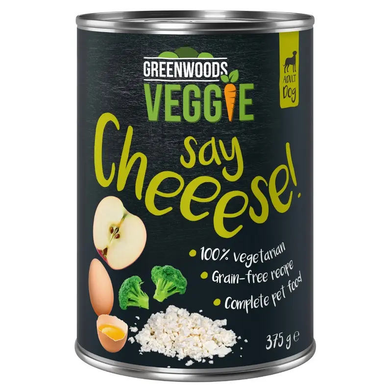 Greenwoods Veggie With Cottage Cheese, Egg, Apple & Broccoli - 6 X 375G