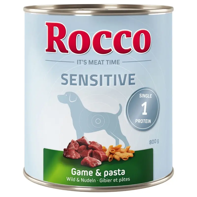 Rocco Sensitive Saver Pack 24 X 800G - Game & Pasta