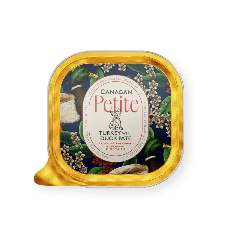 Canagan Salmon/Green Dog Petite Turkey With Duck Pate | : 100G