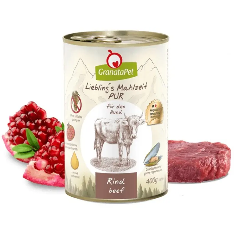 Granatapet Salmon/Green Dog Lieblings Mahlzeit Pur Beef | : 400G