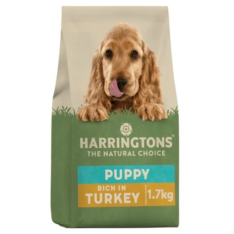 Harringtons Complete Puppy Dry Food Rich In Turkey - 1.7Kg