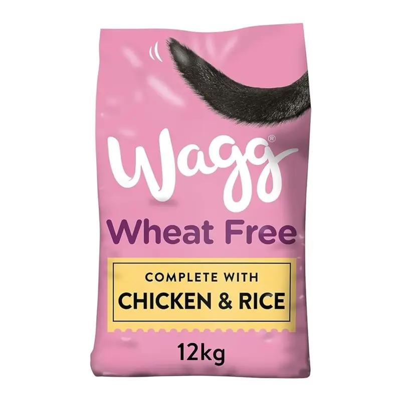Wagg Wheat Free Complete Dry Adult Dog Food Chicken & Rice 12Kg
