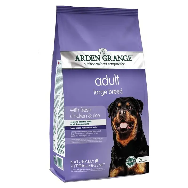 Arden Grange (12Kg Bag) Dry Dog Food Breed Adult Chicken Rice Large