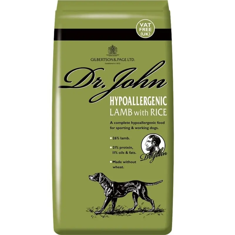 Gilbertson & Page Dr John Hypo Lamb&Rice 4Kg