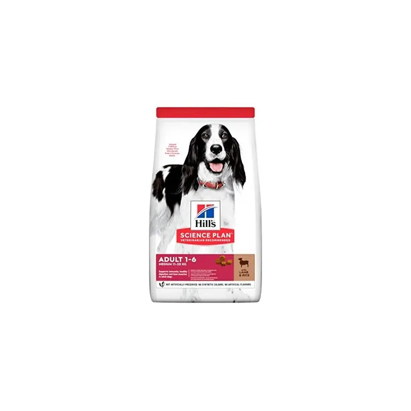 Hills Pet Food Dry Hills Science Plan Adult Dry Dog Food Lamb Flavour 14Kg Medium