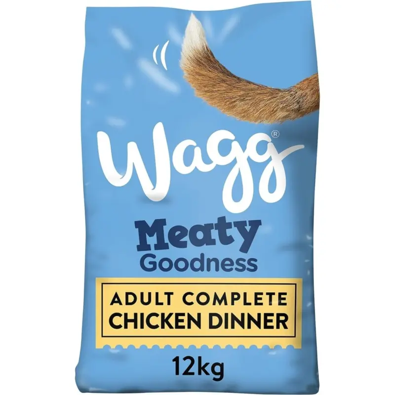 New Wagg Meaty Goodness Complete Dry Adult Dog Food Chicken