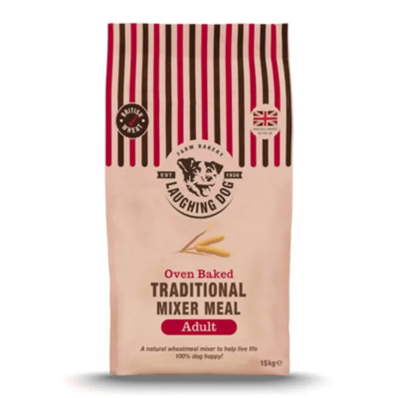B&Q Laughing Dog Oven Baked Traditional Mixer Meal 15Kg