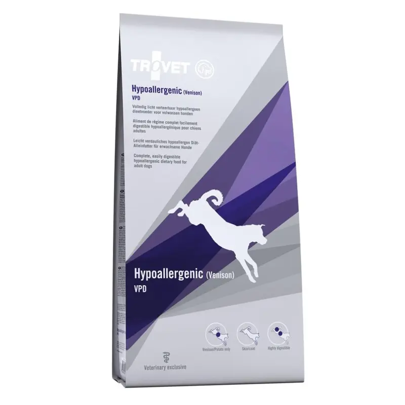 New Trovet Venison Hypoallergenic Diet (Vpd) Canine 3Kg