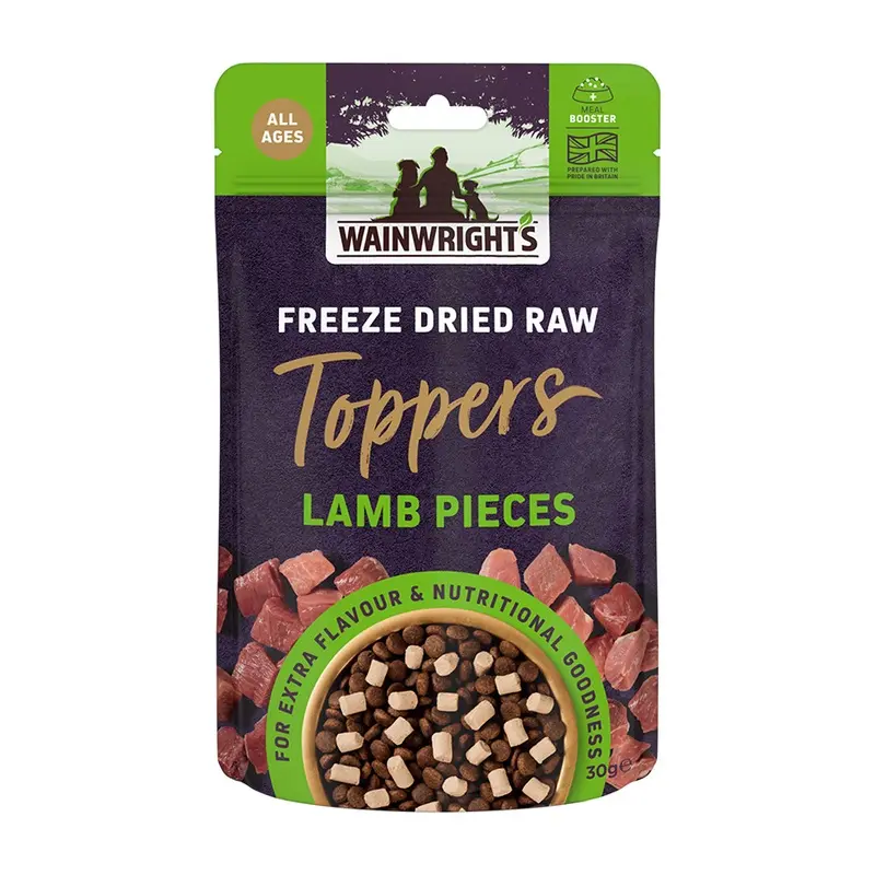 Wainwrights Freeze Dried Raw Dog Food Toppers Lamb Pieces 30G